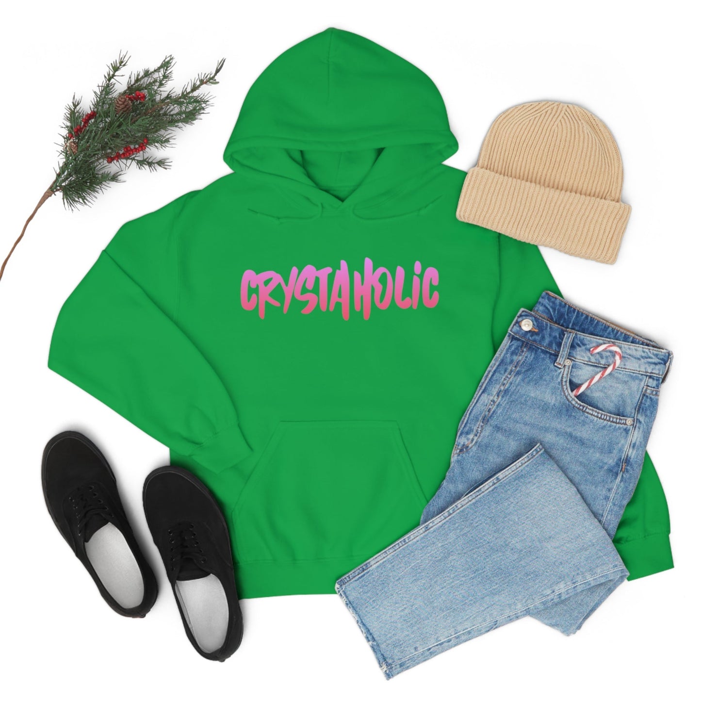 Crystaholic Unisex Heavy Blend™ Hooded Sweatshirt Daddy N Daughter Gemstones