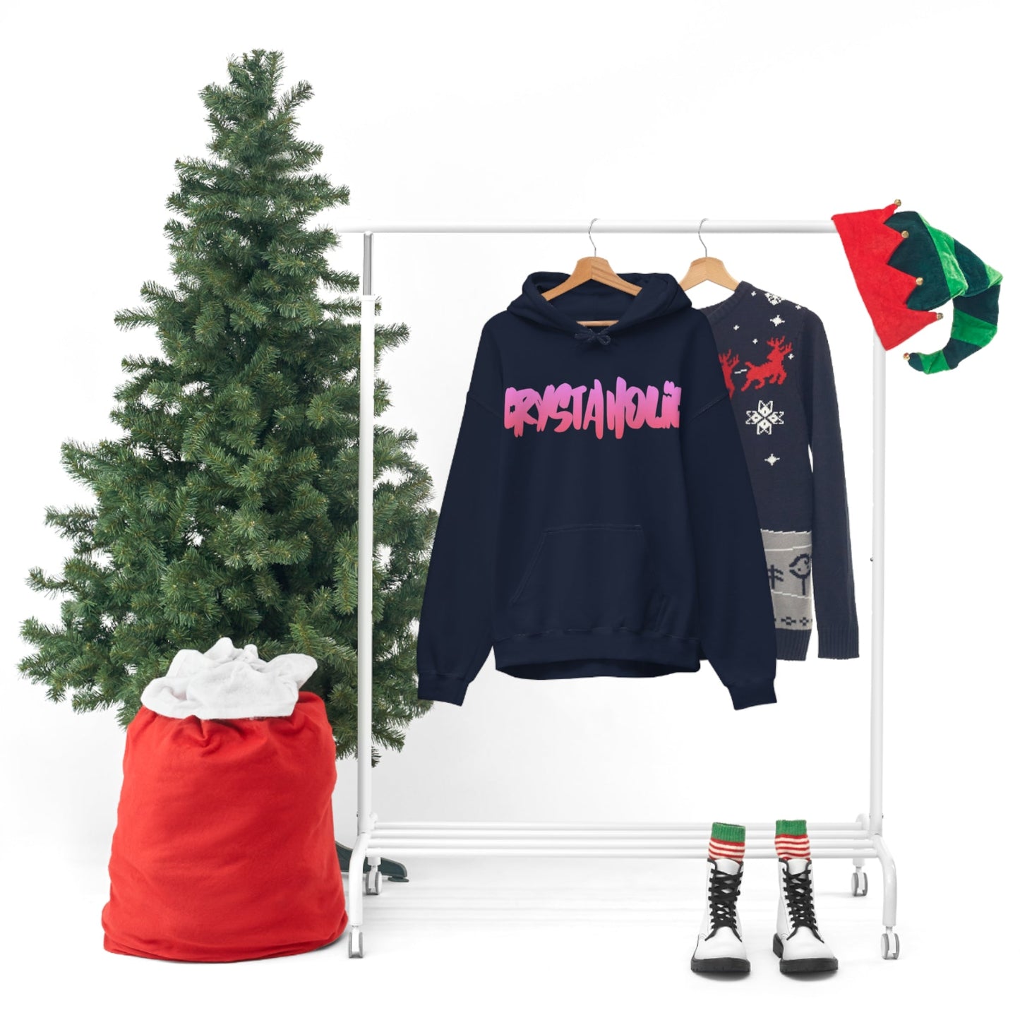 Crystaholic Unisex Heavy Blend™ Hooded Sweatshirt Daddy N Daughter Gemstones