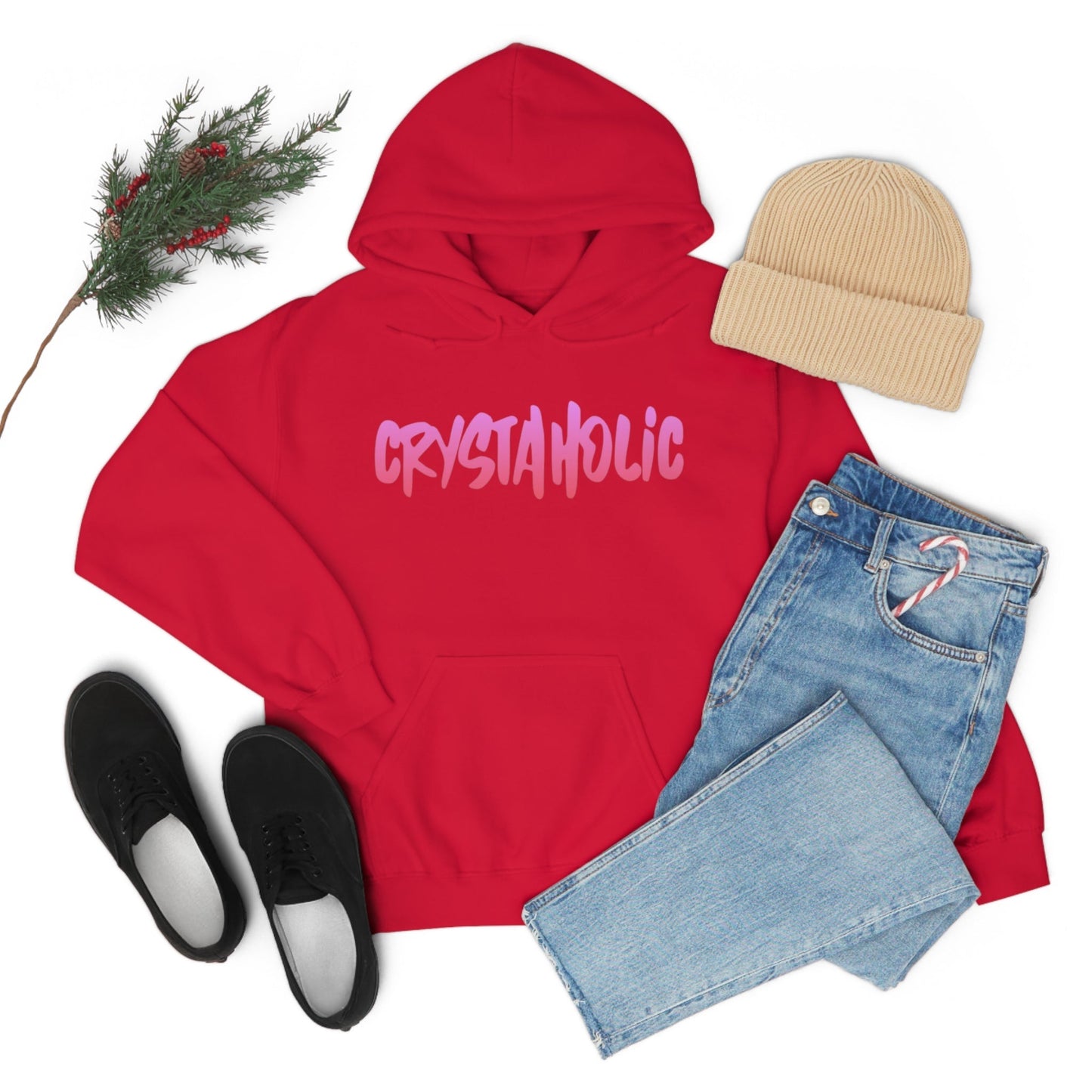 Crystaholic Unisex Heavy Blend™ Hooded Sweatshirt Daddy N Daughter Gemstones