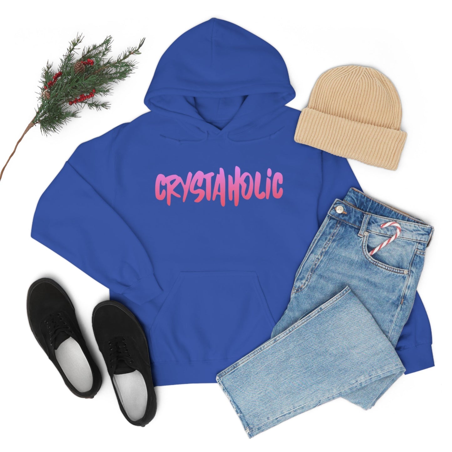 Crystaholic Unisex Heavy Blend™ Hooded Sweatshirt Daddy N Daughter Gemstones