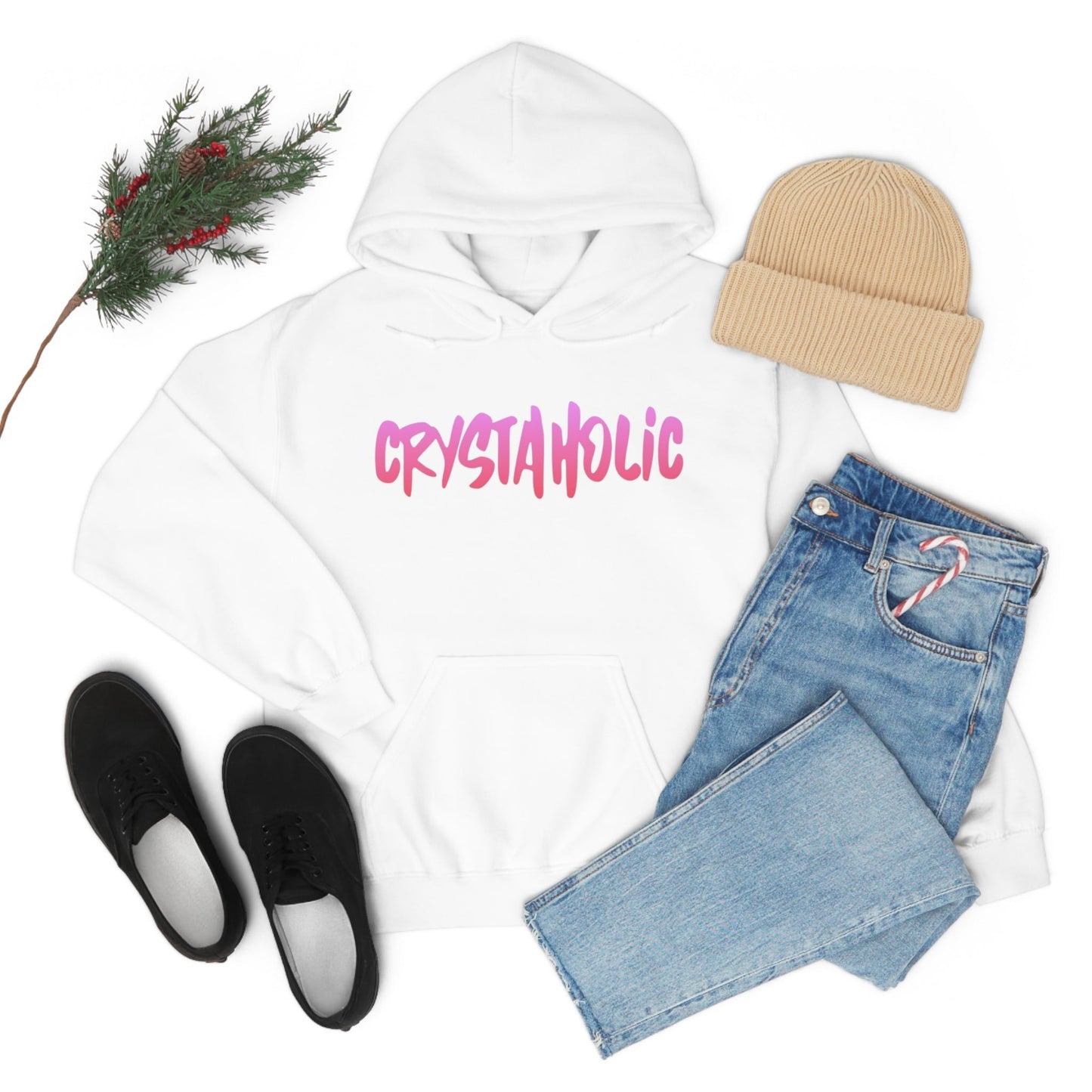 Crystaholic Unisex Heavy Blend™ Hooded Sweatshirt Daddy N Daughter Gemstones
