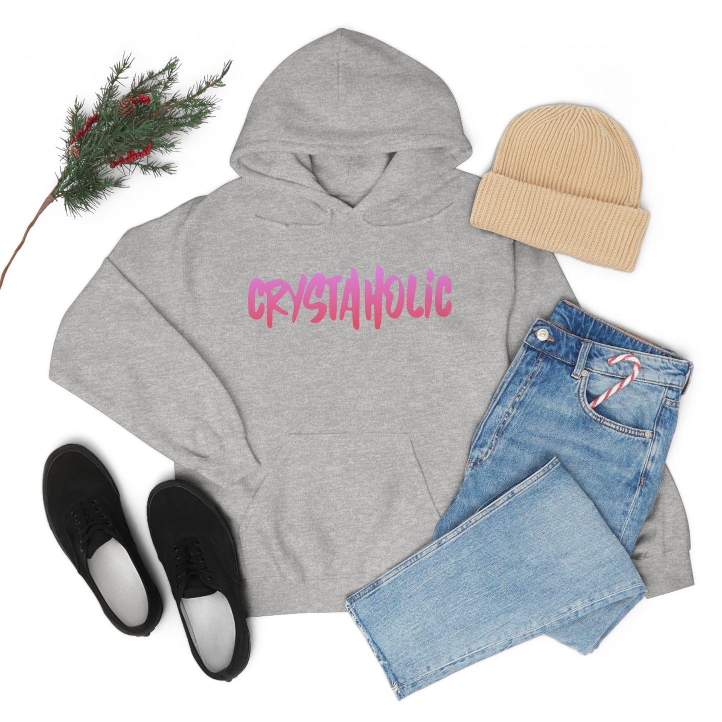 Crystaholic Unisex Heavy Blend™ Hooded Sweatshirt Daddy N Daughter Gemstones