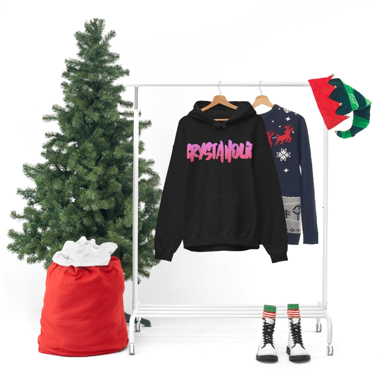 Crystaholic Unisex Heavy Blend™ Hooded Sweatshirt Daddy N Daughter Gemstones
