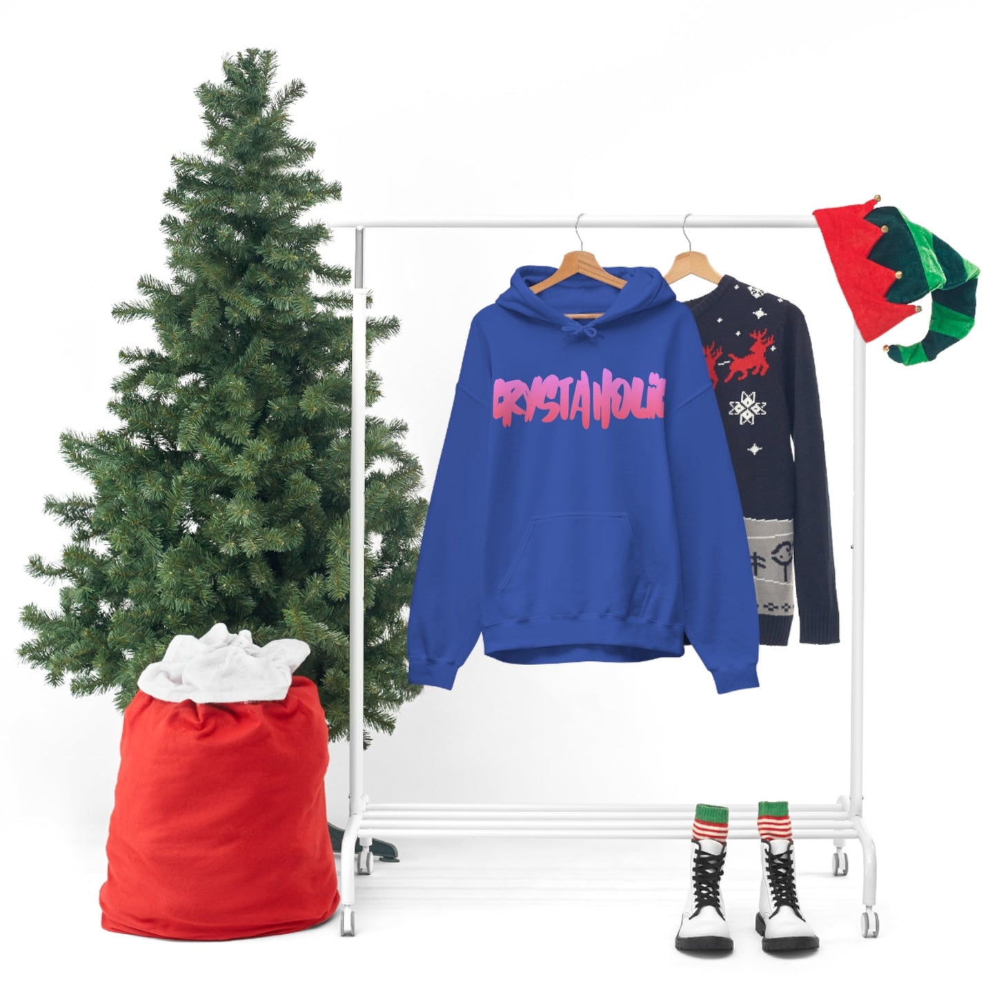 Crystaholic Unisex Heavy Blend™ Hooded Sweatshirt Daddy N Daughter Gemstones
