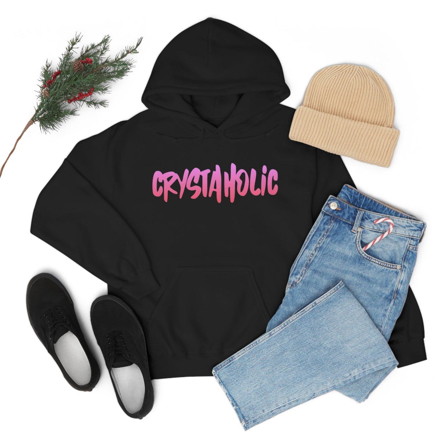 Crystaholic Unisex Heavy Blend™ Hooded Sweatshirt Daddy N Daughter Gemstones