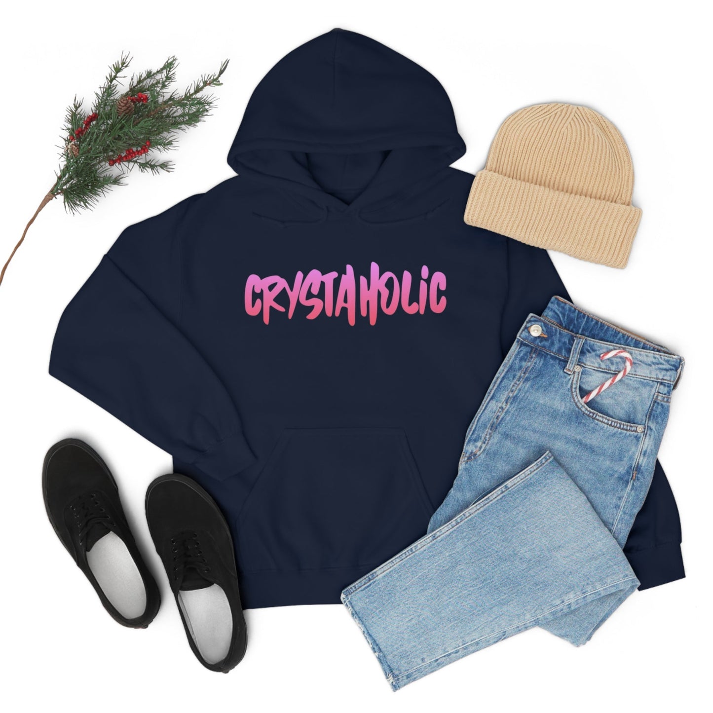 Crystaholic Unisex Heavy Blend™ Hooded Sweatshirt Daddy N Daughter Gemstones