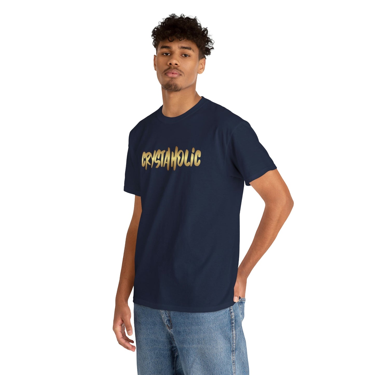 Crystaholic Unisex Heavy Cotton Tee Daddy N Daughter Gemstones
