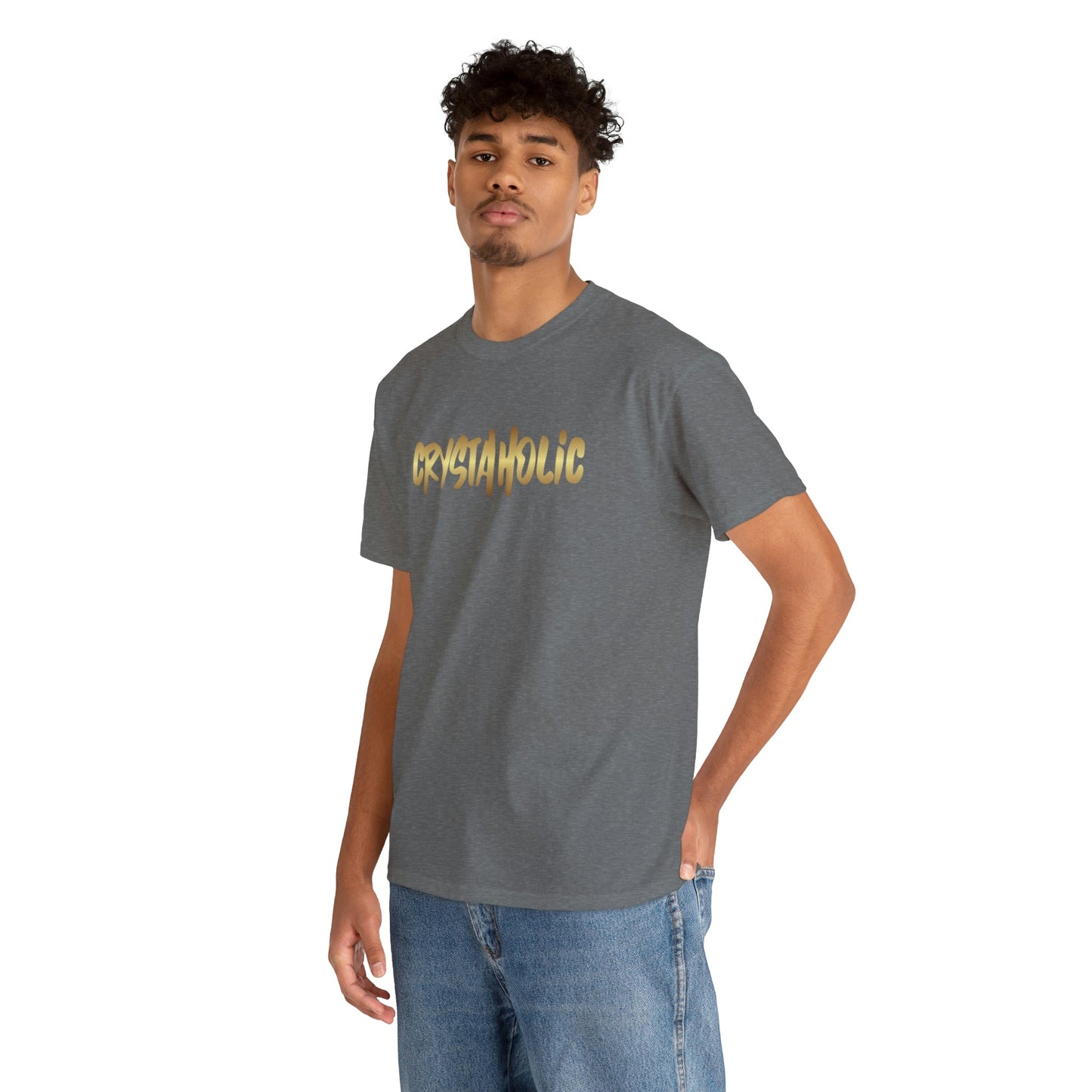 Crystaholic Unisex Heavy Cotton Tee Daddy N Daughter Gemstones