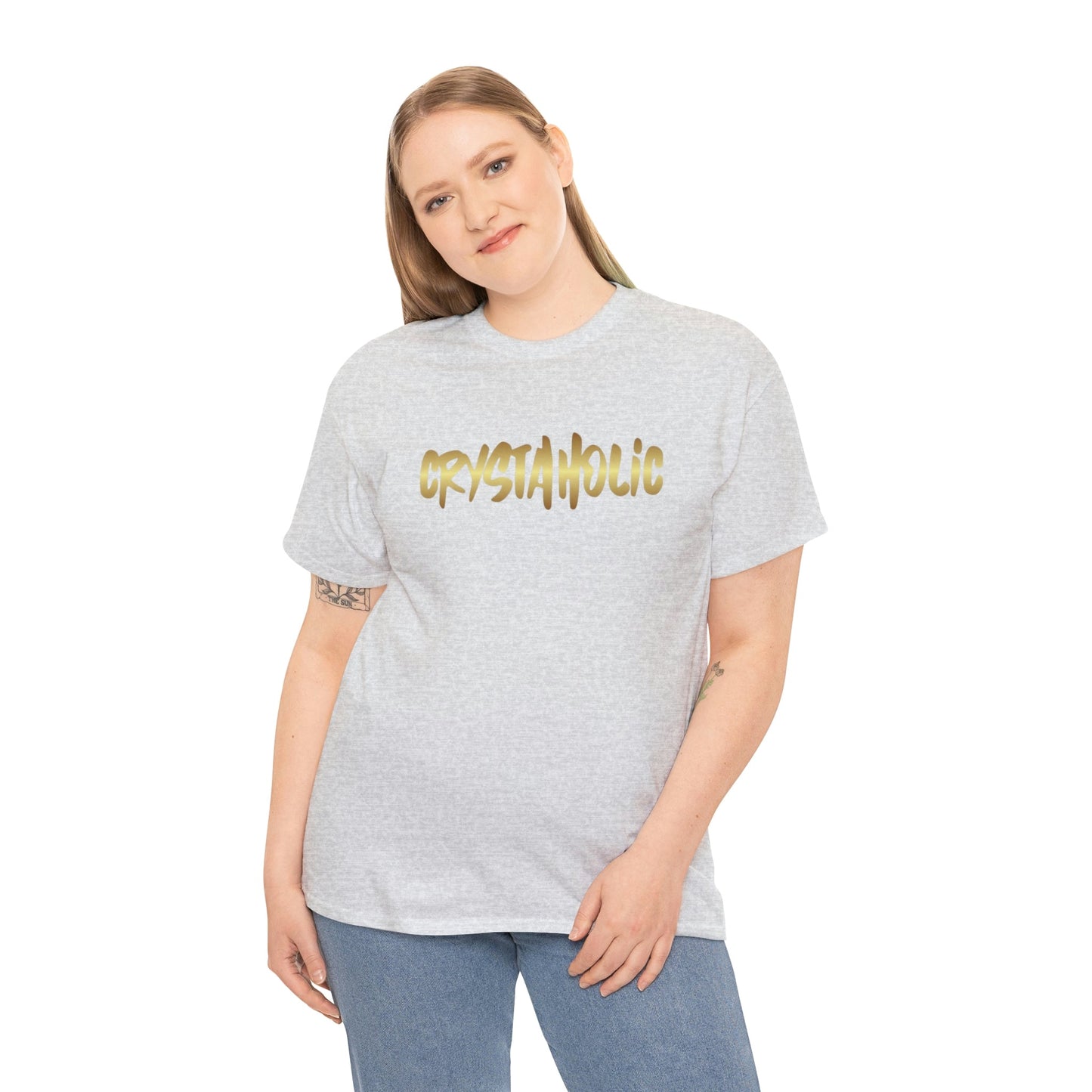 Crystaholic Unisex Heavy Cotton Tee Daddy N Daughter Gemstones