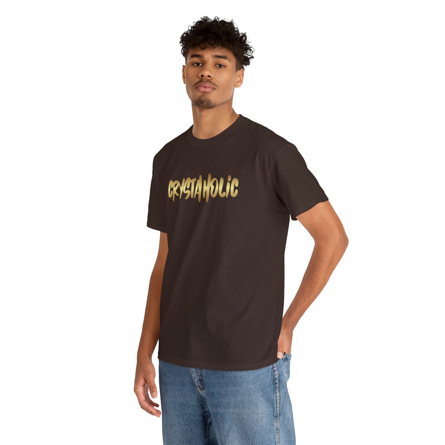 Crystaholic Unisex Heavy Cotton Tee Daddy N Daughter Gemstones