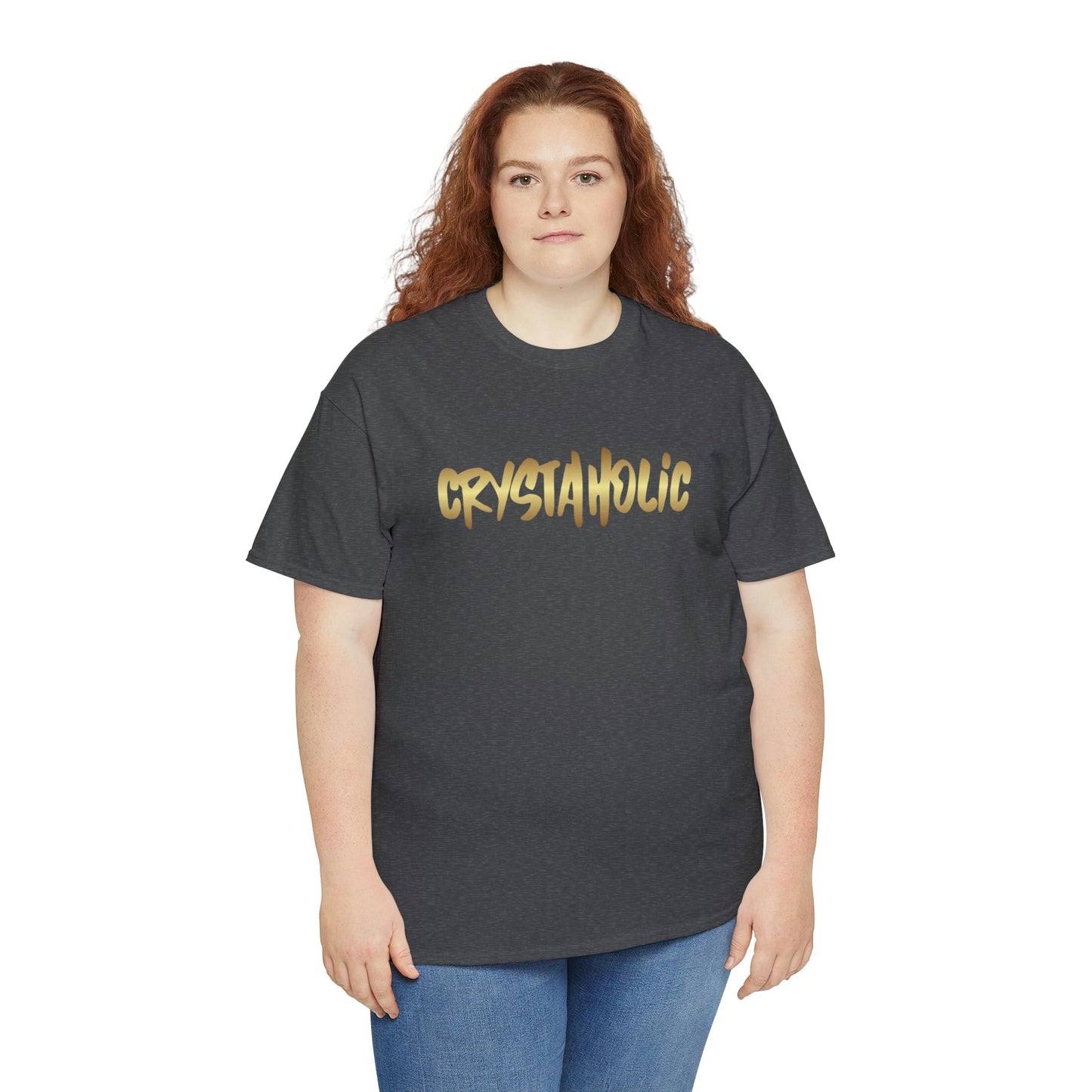 Crystaholic Unisex Heavy Cotton Tee Daddy N Daughter Gemstones