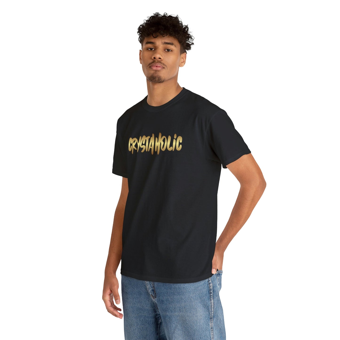 Crystaholic Unisex Heavy Cotton Tee Daddy N Daughter Gemstones