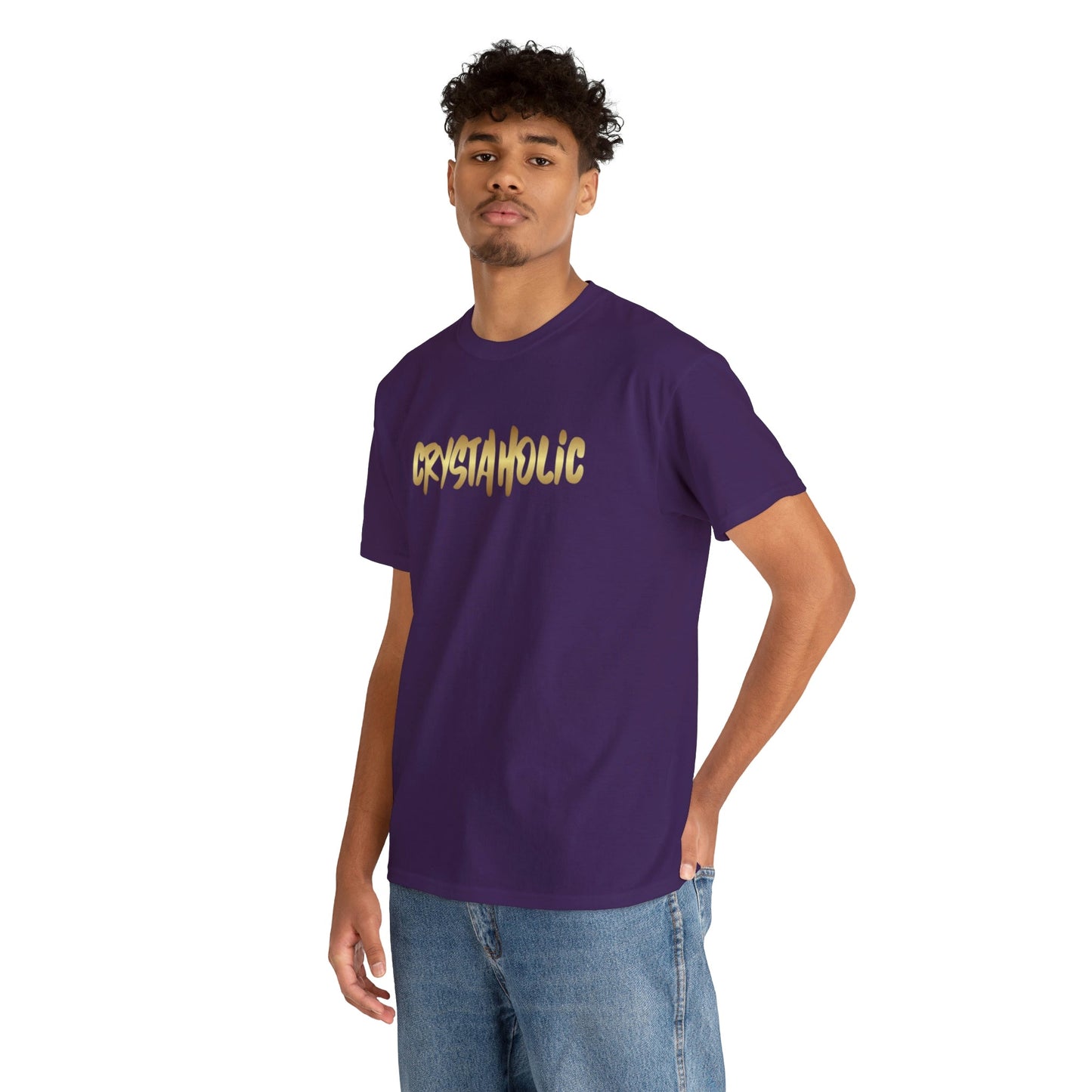 Crystaholic Unisex Heavy Cotton Tee Daddy N Daughter Gemstones
