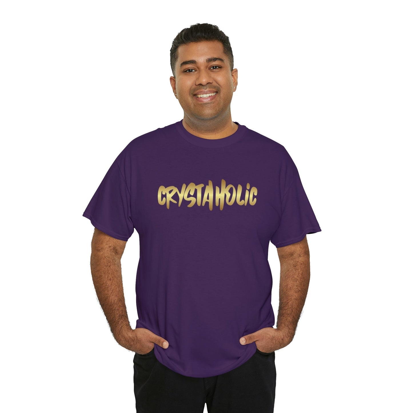 Crystaholic Unisex Heavy Cotton Tee Daddy N Daughter Gemstones