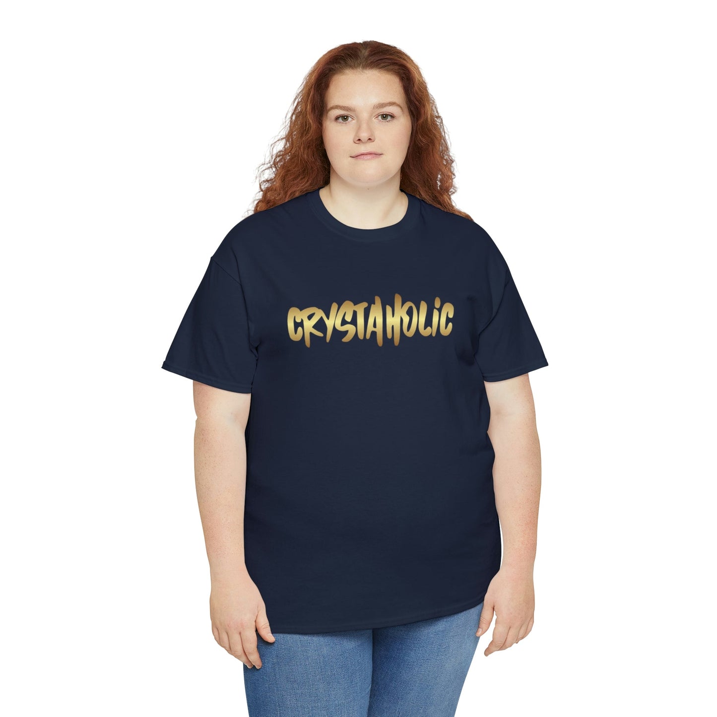 Crystaholic Unisex Heavy Cotton Tee Daddy N Daughter Gemstones