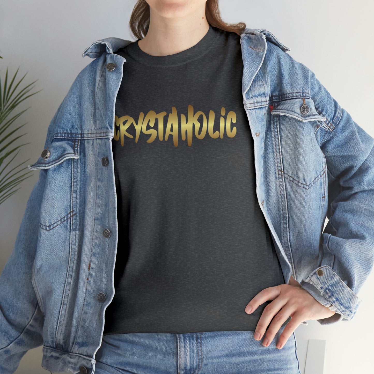 Crystaholic Unisex Heavy Cotton Tee Daddy N Daughter Gemstones