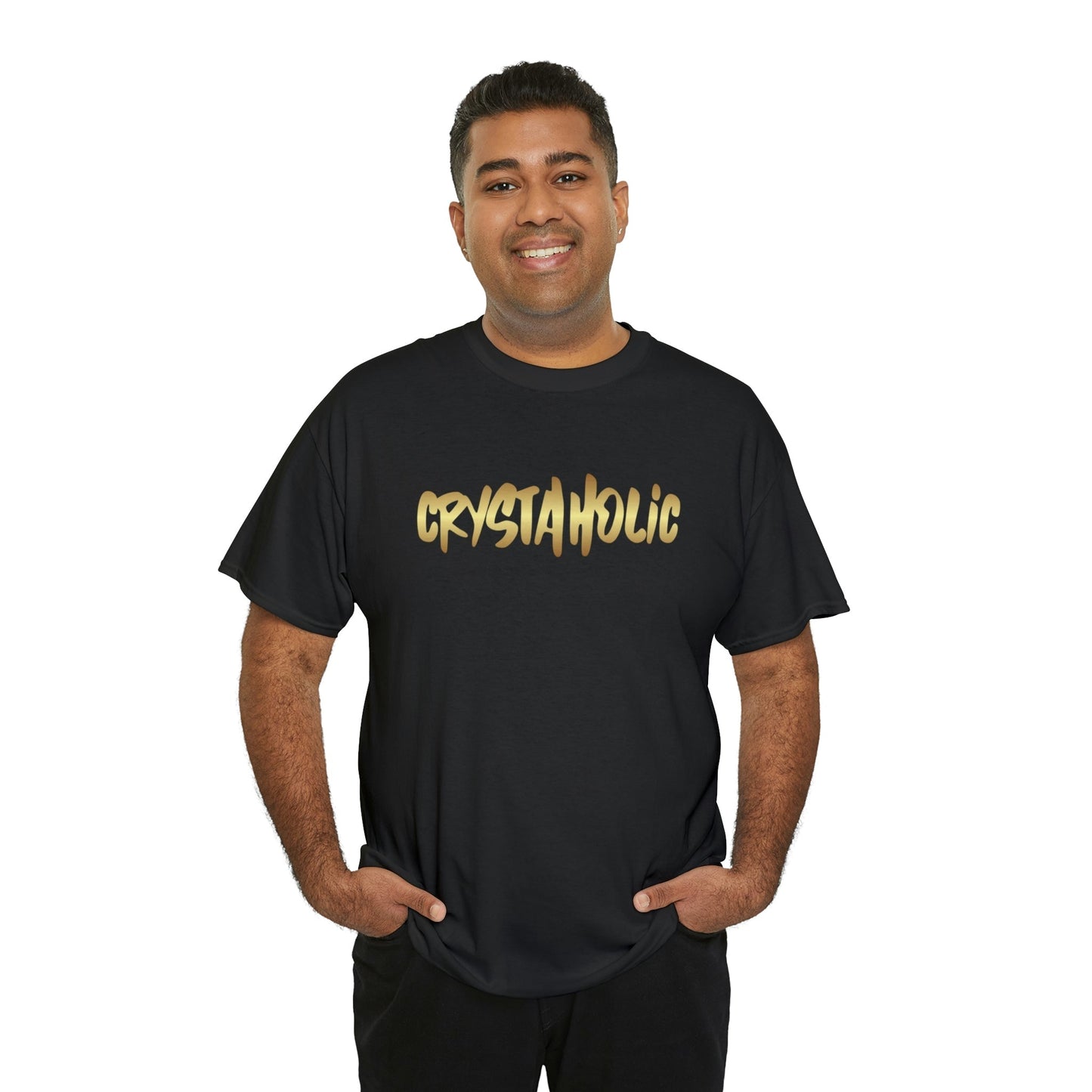 Crystaholic Unisex Heavy Cotton Tee Daddy N Daughter Gemstones