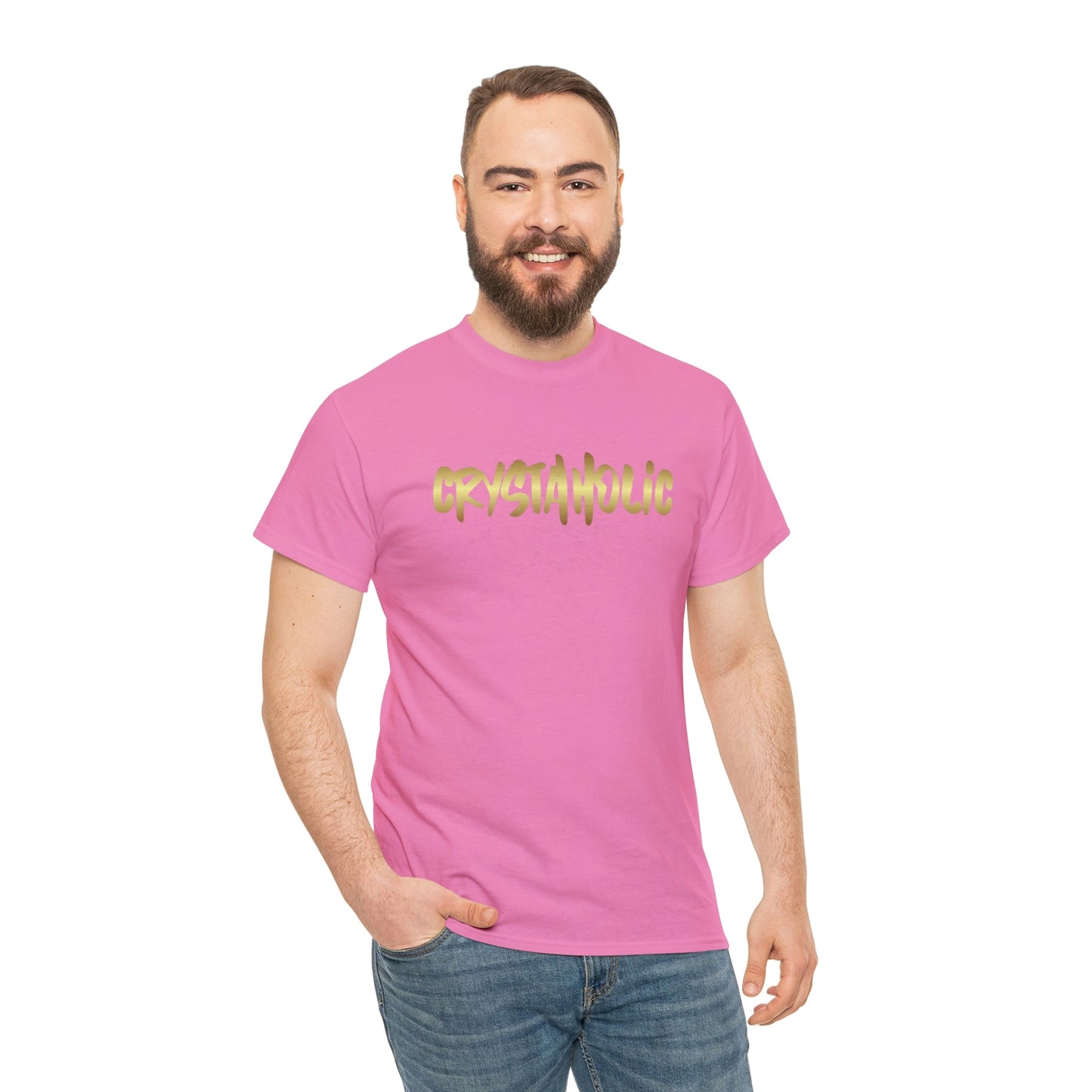 Crystaholic Unisex Heavy Cotton Tee Daddy N Daughter Gemstones