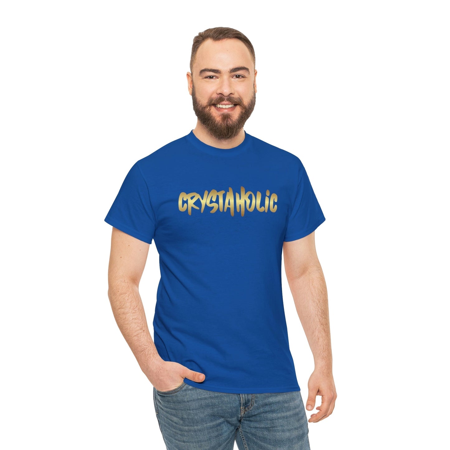 Crystaholic Unisex Heavy Cotton Tee Daddy N Daughter Gemstones