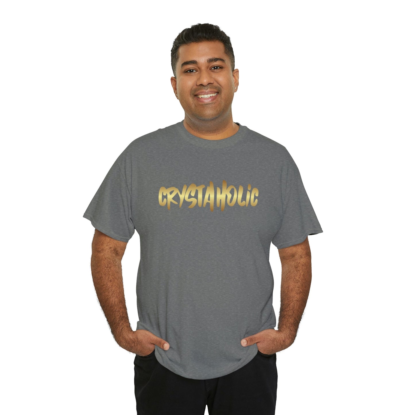 Crystaholic Unisex Heavy Cotton Tee Daddy N Daughter Gemstones
