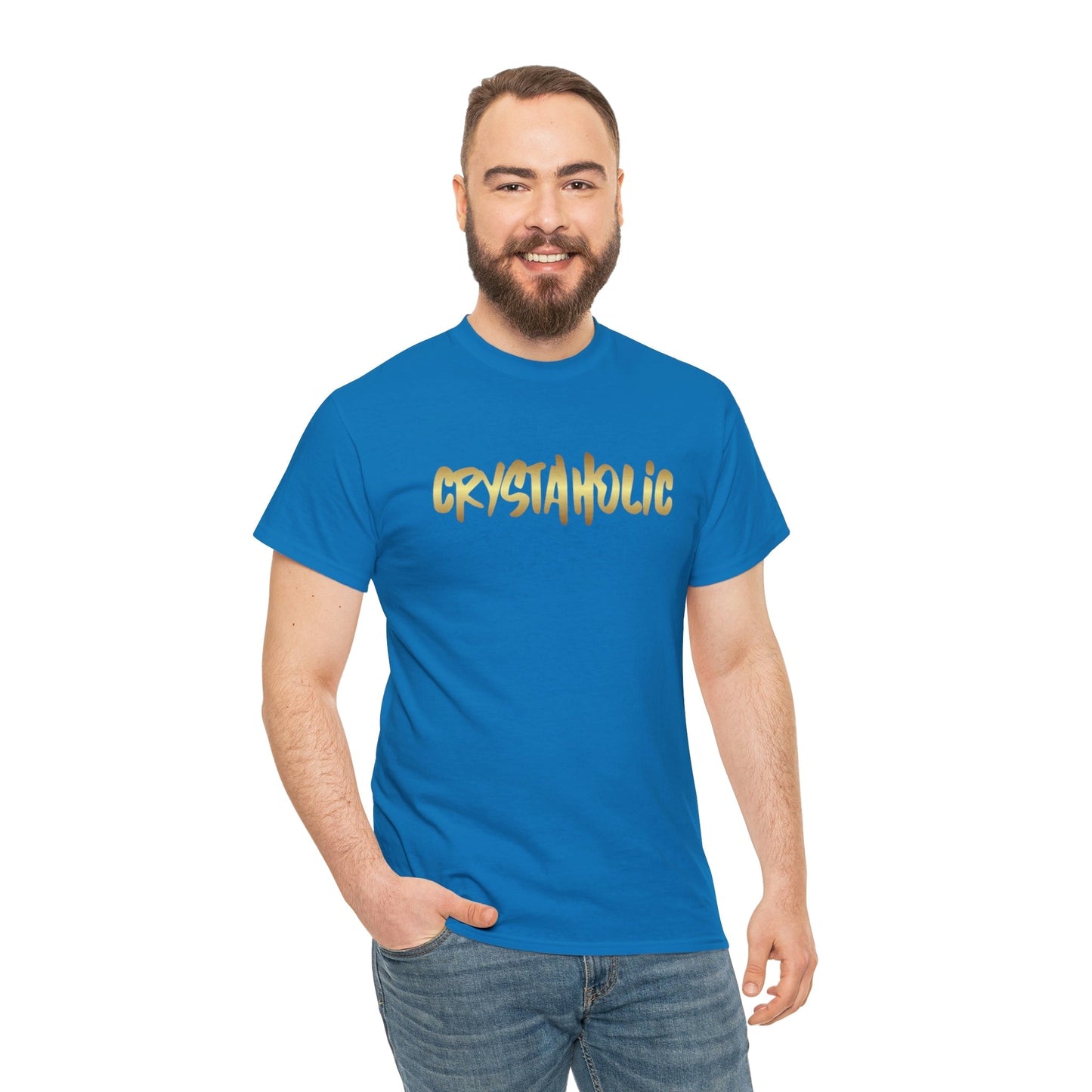 Crystaholic Unisex Heavy Cotton Tee Daddy N Daughter Gemstones