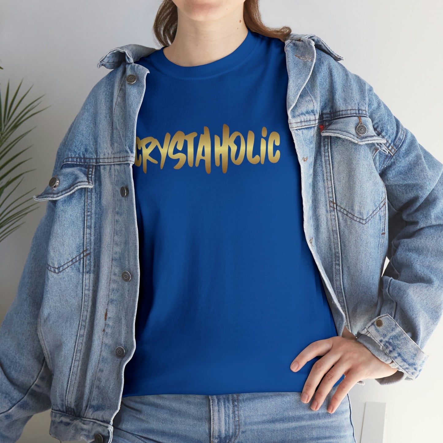 Crystaholic Unisex Heavy Cotton Tee Daddy N Daughter Gemstones