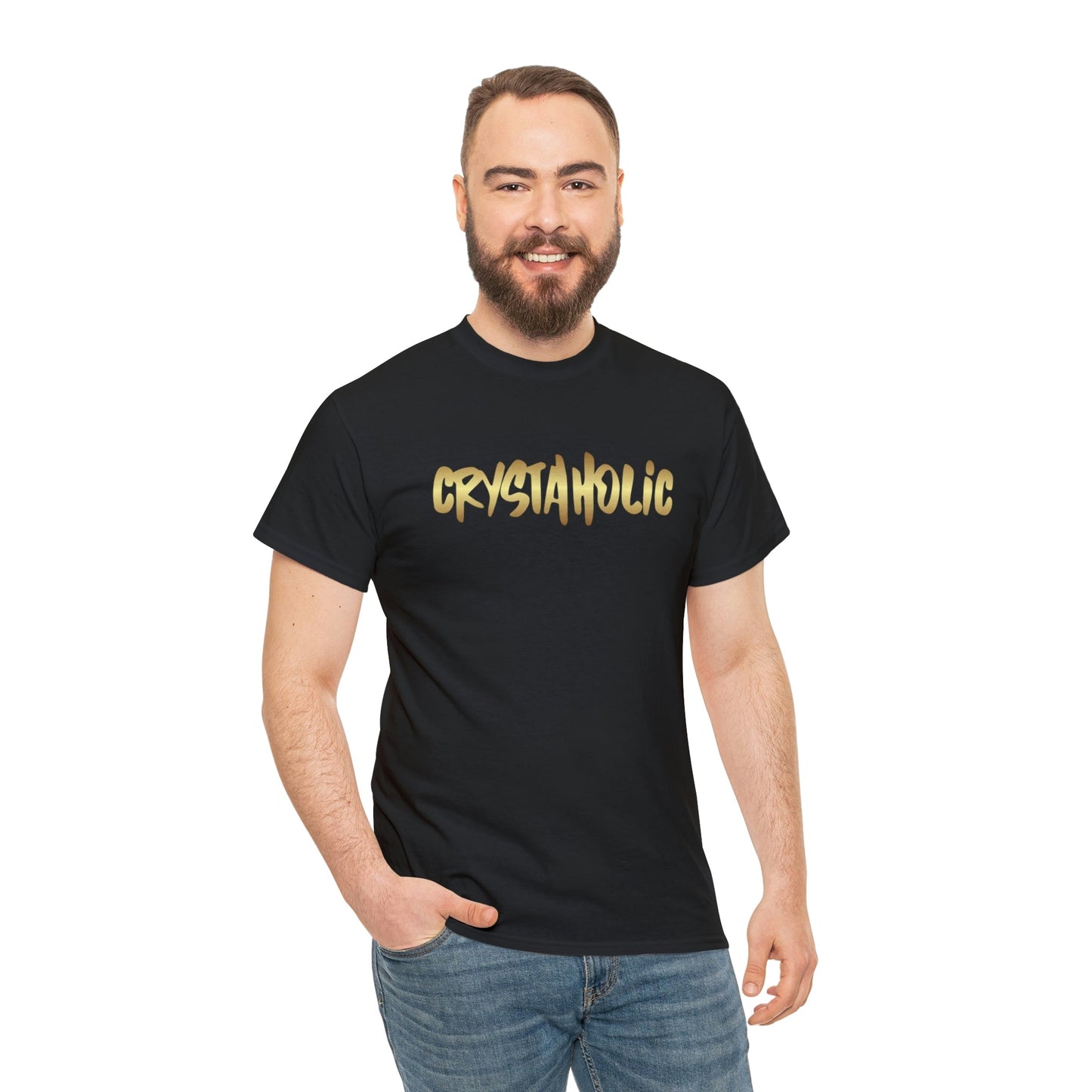 Crystaholic Unisex Heavy Cotton Tee Daddy N Daughter Gemstones