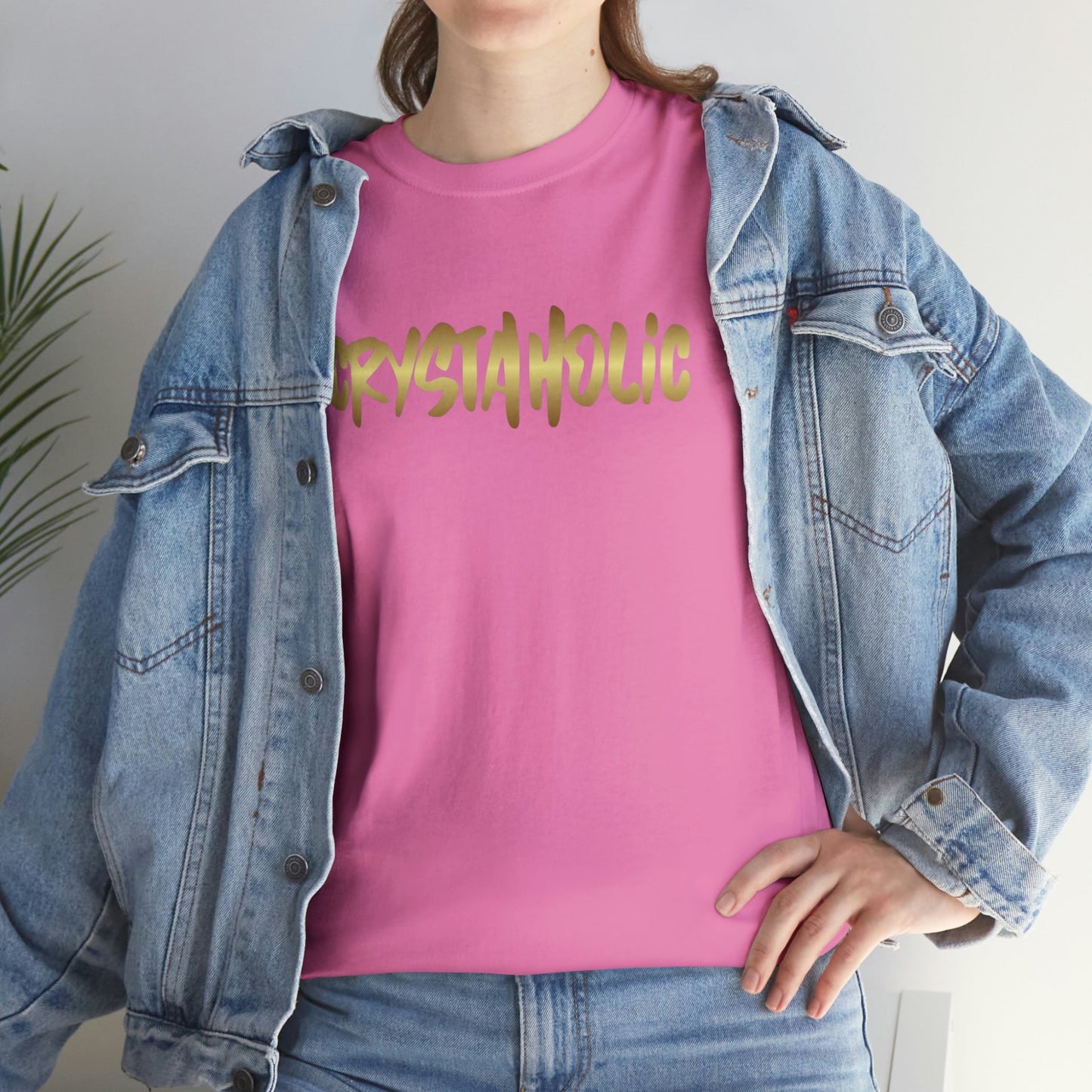 Crystaholic Unisex Heavy Cotton Tee Daddy N Daughter Gemstones