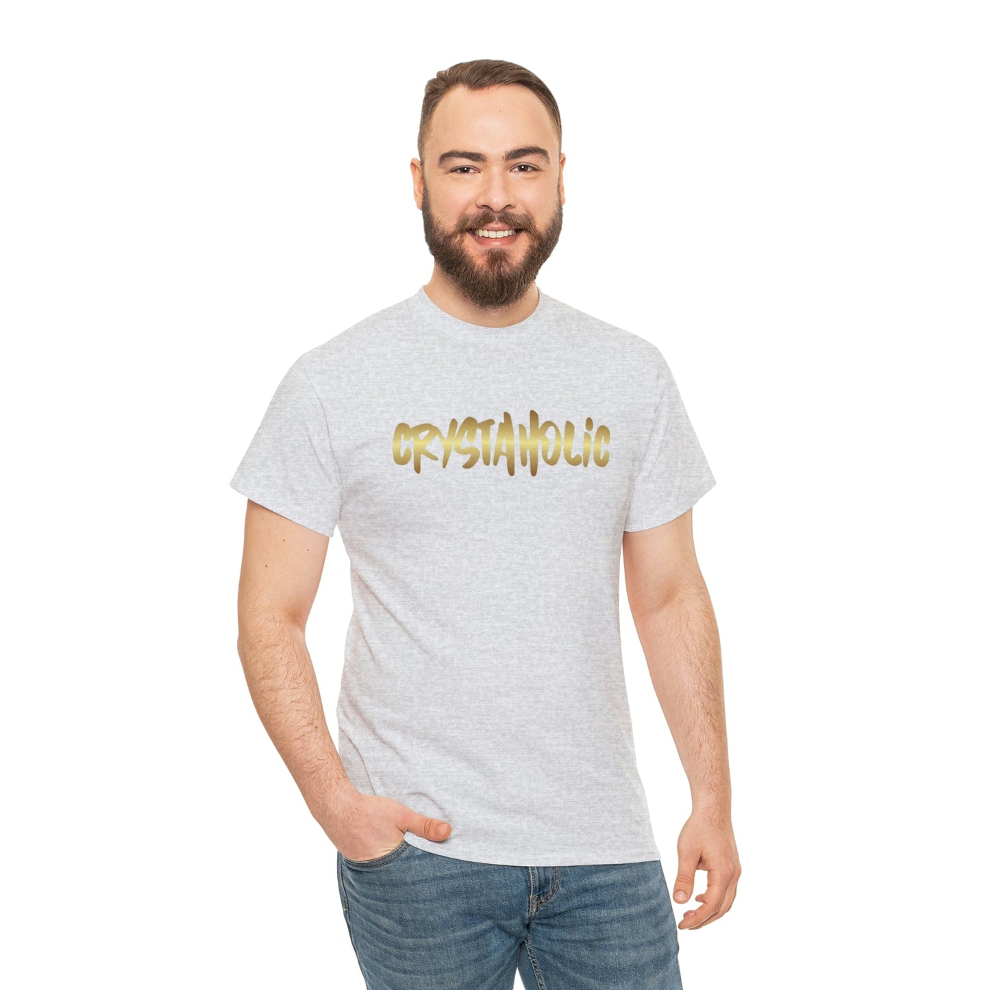 Crystaholic Unisex Heavy Cotton Tee Daddy N Daughter Gemstones