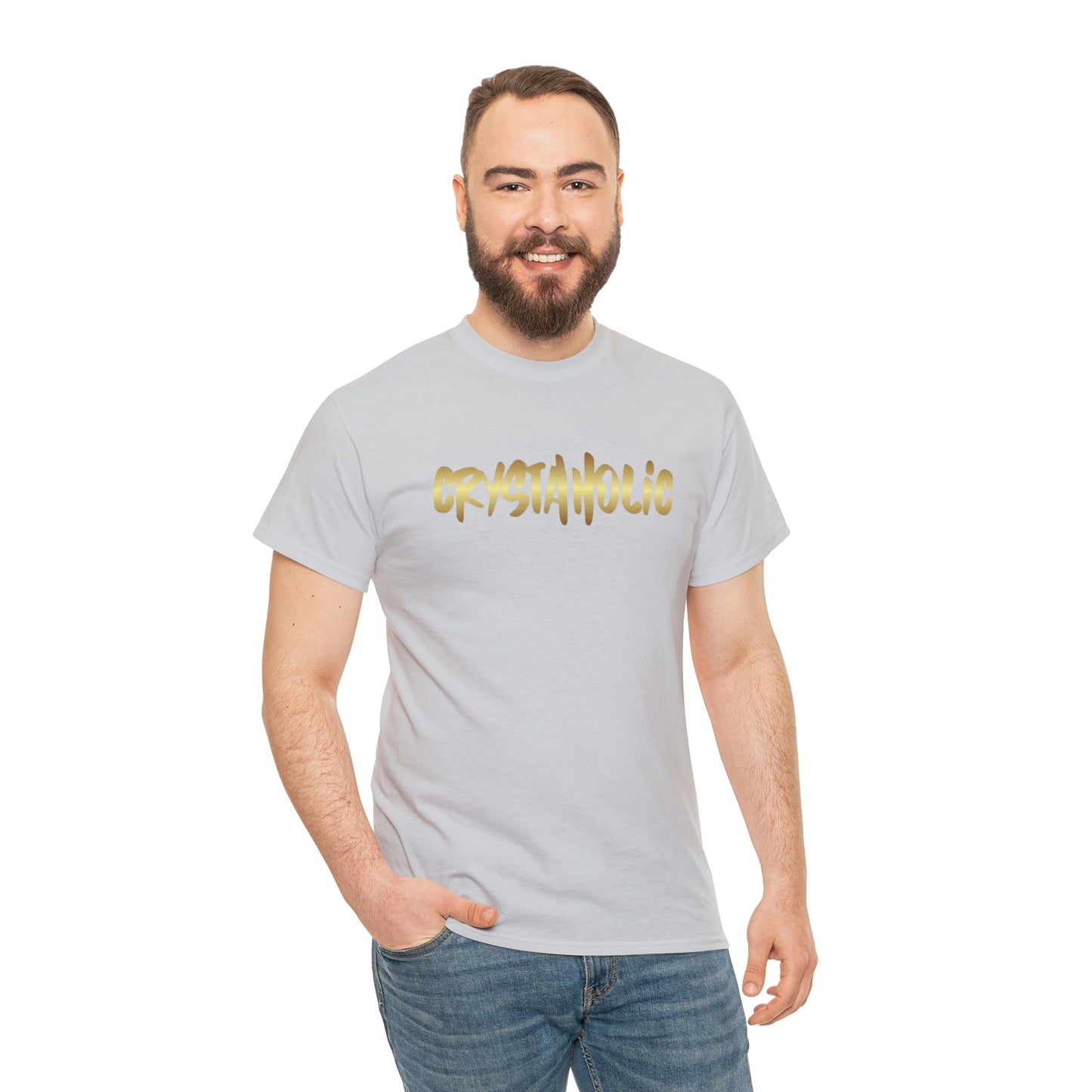Crystaholic Unisex Heavy Cotton Tee Daddy N Daughter Gemstones