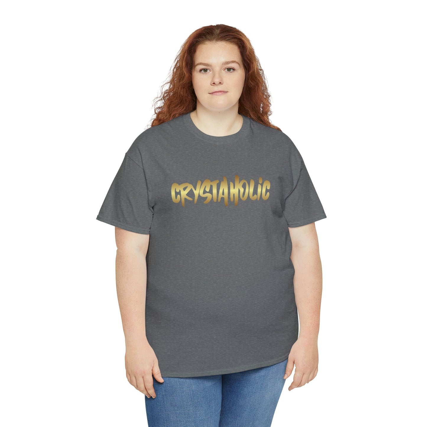 Crystaholic Unisex Heavy Cotton Tee Daddy N Daughter Gemstones