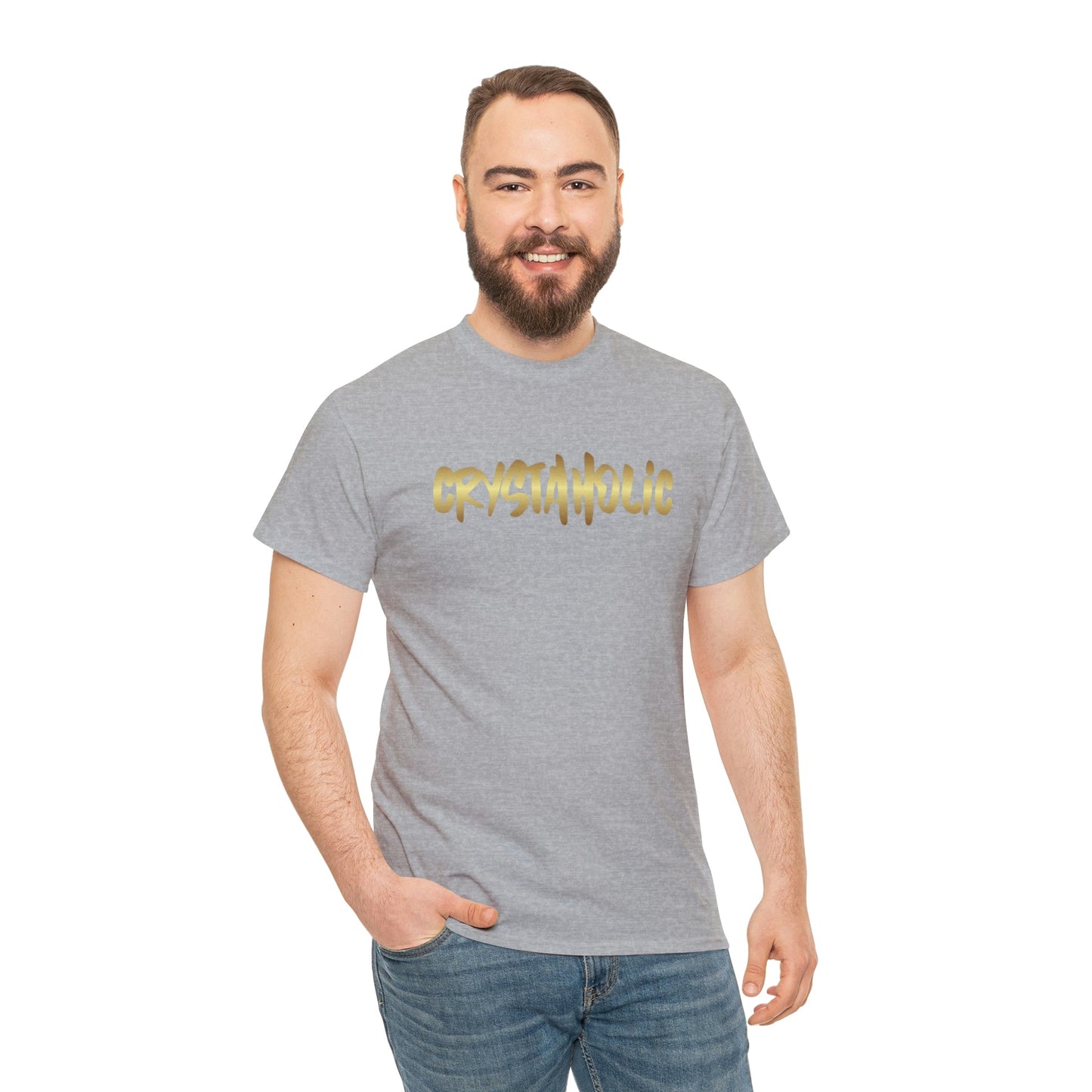 Crystaholic Unisex Heavy Cotton Tee Daddy N Daughter Gemstones
