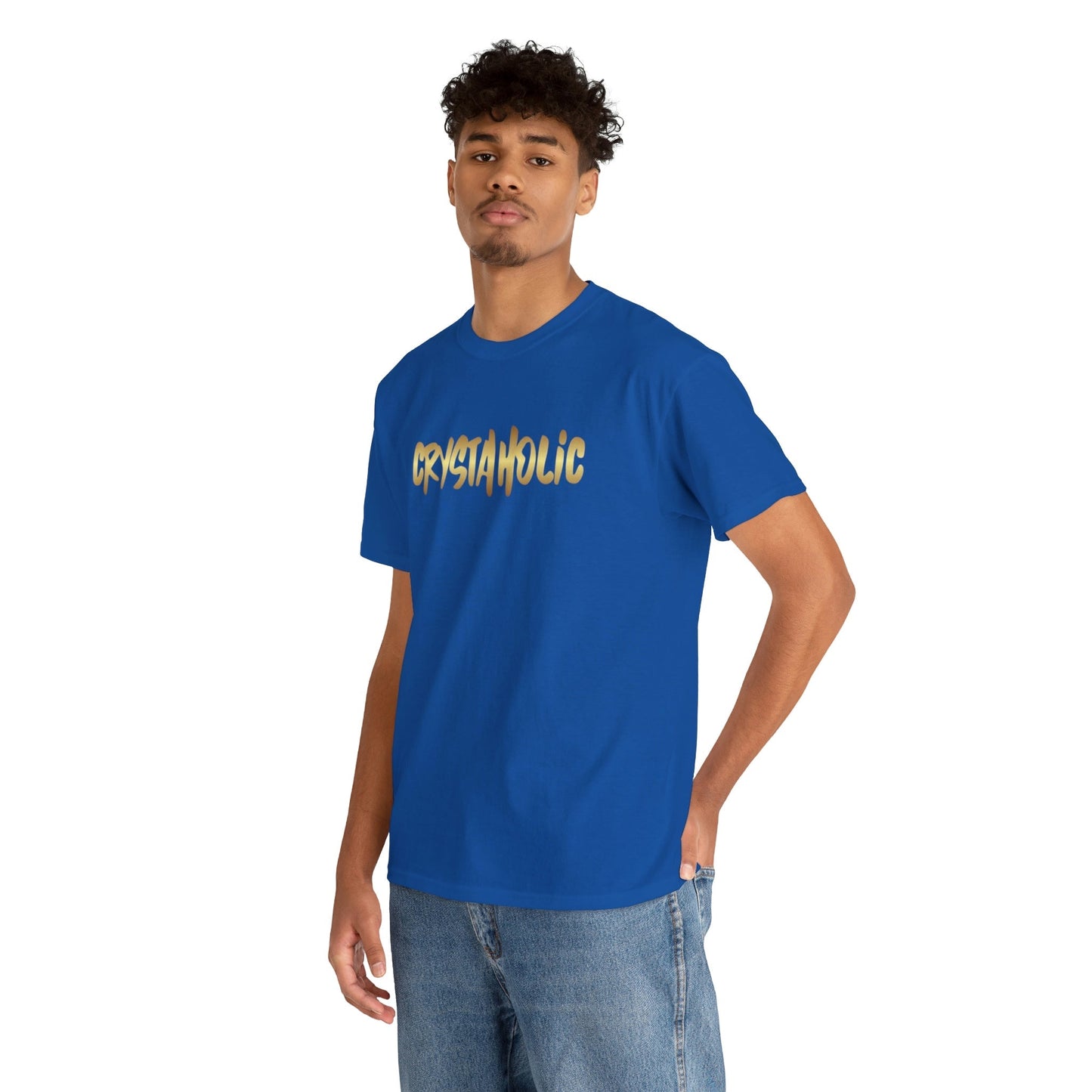 Crystaholic Unisex Heavy Cotton Tee Daddy N Daughter Gemstones