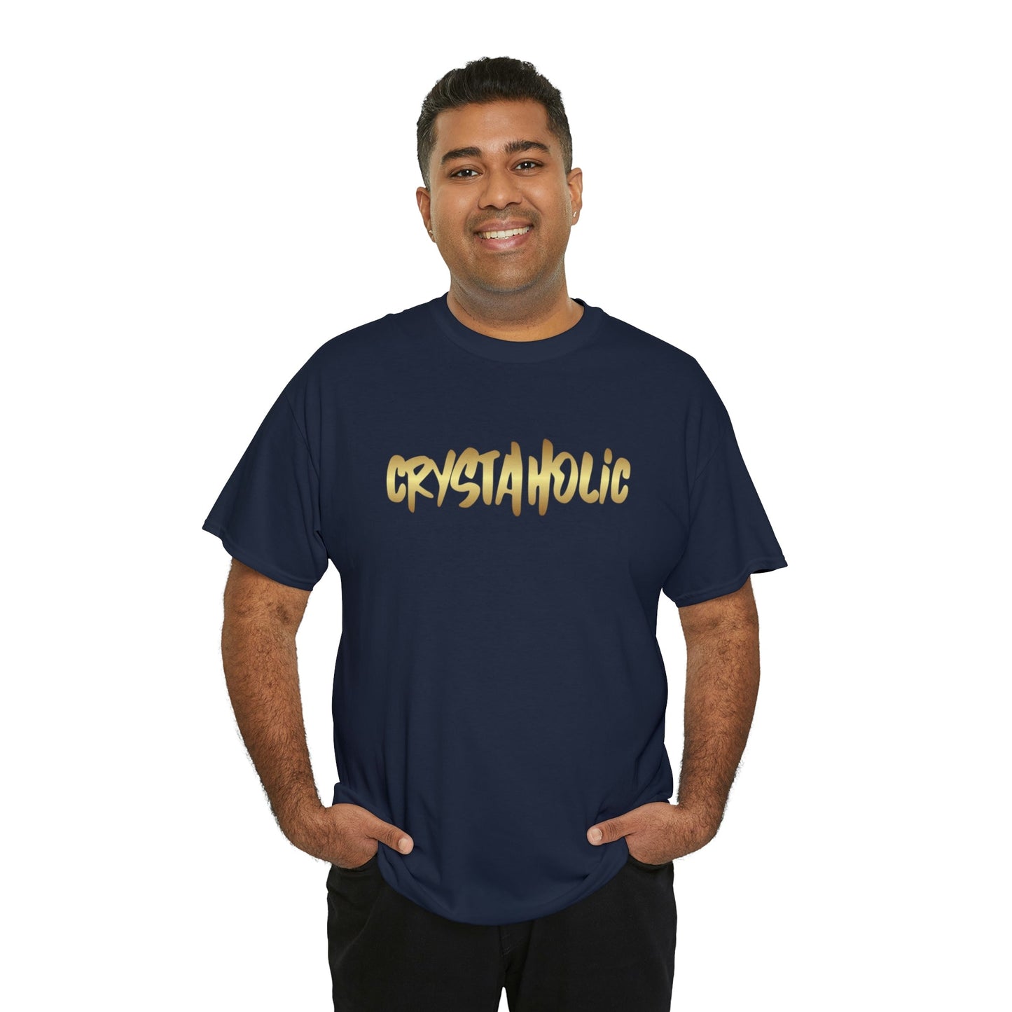 Crystaholic Unisex Heavy Cotton Tee Daddy N Daughter Gemstones