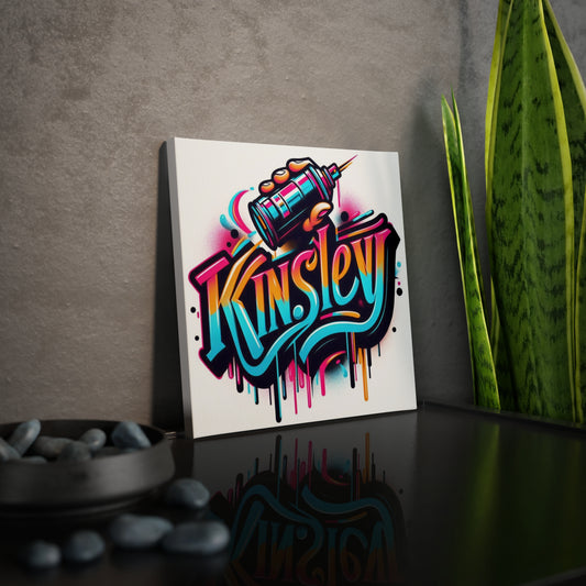 Kinsley art Canvas Photo Tile
