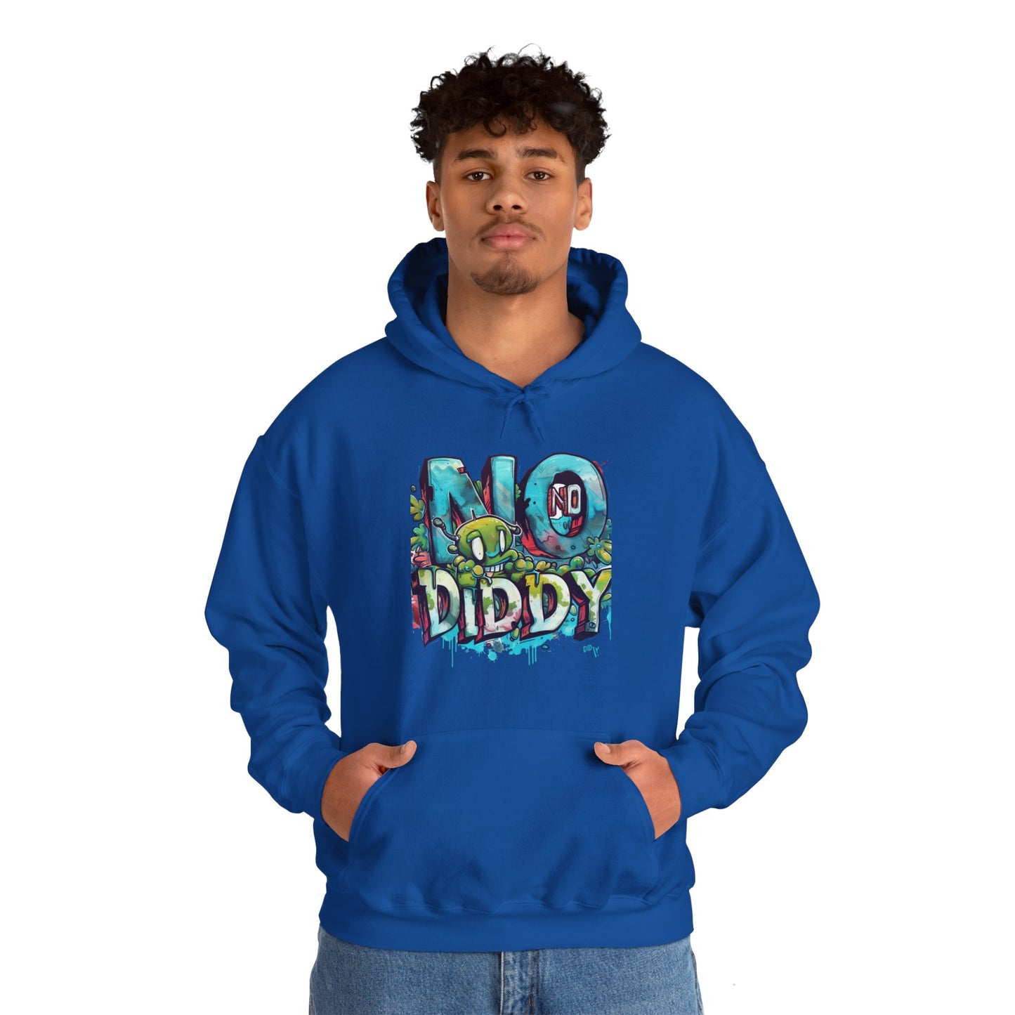 #nodiddy p diddy  Unisex Heavy Blend™ Hooded Sweatshirt diddy