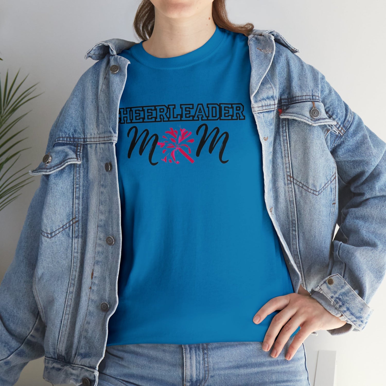 Cheerleader mom, Cheerleader, mom shirt, mothers day, sports shirt, mom, mama shirt, Cheerleader shirt, mama, mom t-shirt, t-shirt,Heavy Cotton Tee Daddy N Daughter Gemstones 