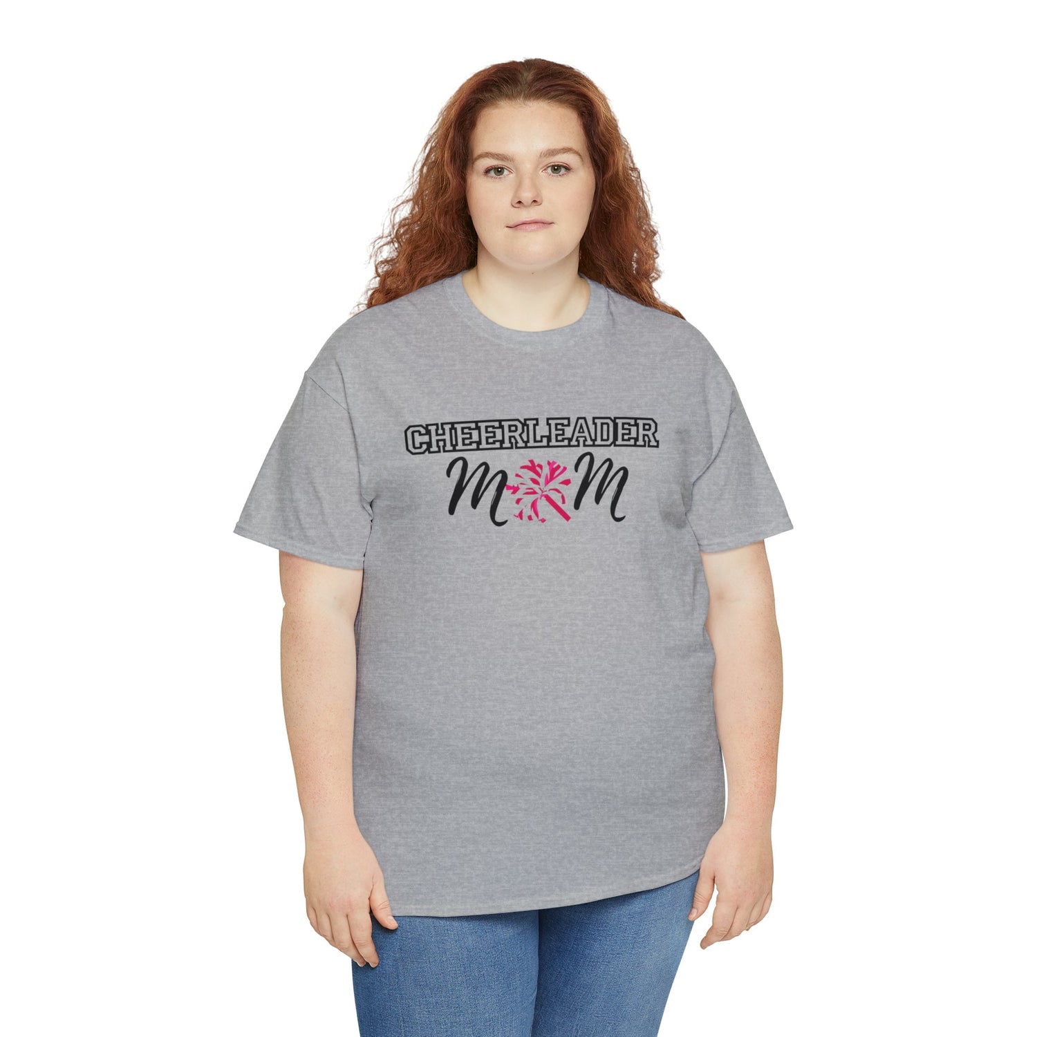 Cheerleader mom, Cheerleader, mom shirt, mothers day, sports shirt, mom, mama shirt, Cheerleader shirt, mama, mom t-shirt, t-shirt,Heavy Cotton Tee Daddy N Daughter Gemstones 