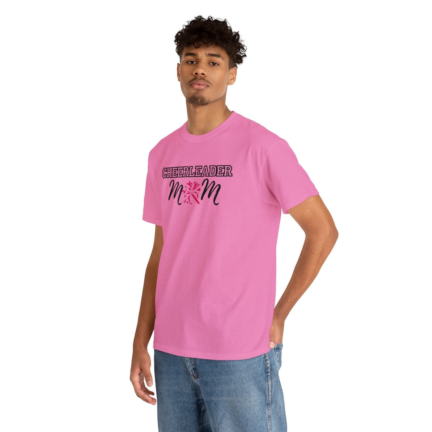Cheerleader mom, Cheerleader, mom shirt, mothers day, sports shirt, mom, mama shirt, Cheerleader shirt, mama, mom t-shirt, t-shirt,Heavy Cotton Tee Daddy N Daughter Gemstones 