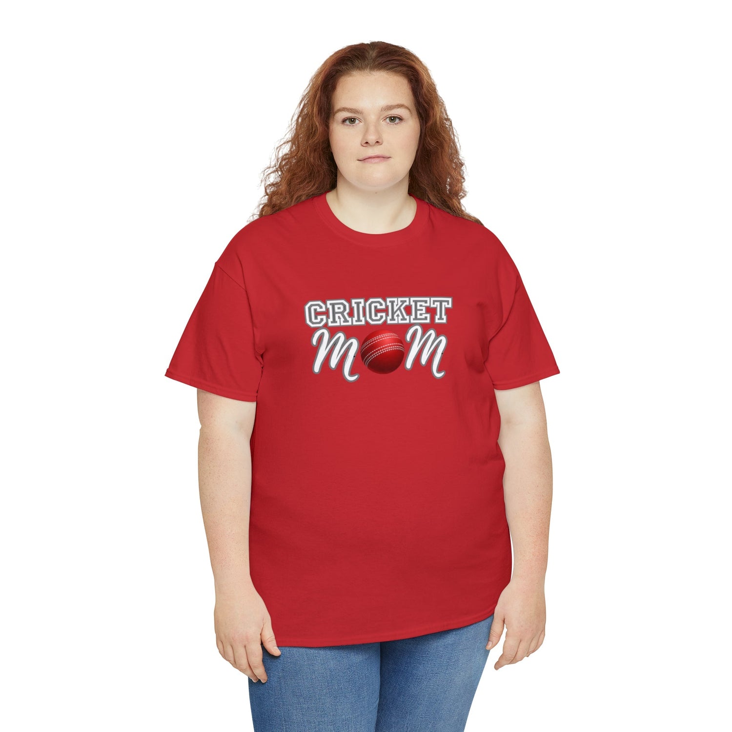 Cricket mom, cricket, mom shirt, mothers day, sports shirt, mom, mama shirt, cricket shirt, mama, mom t-shirt, t-shirt, Heavy Cotton Tee Daddy N Daughter Gemstones 