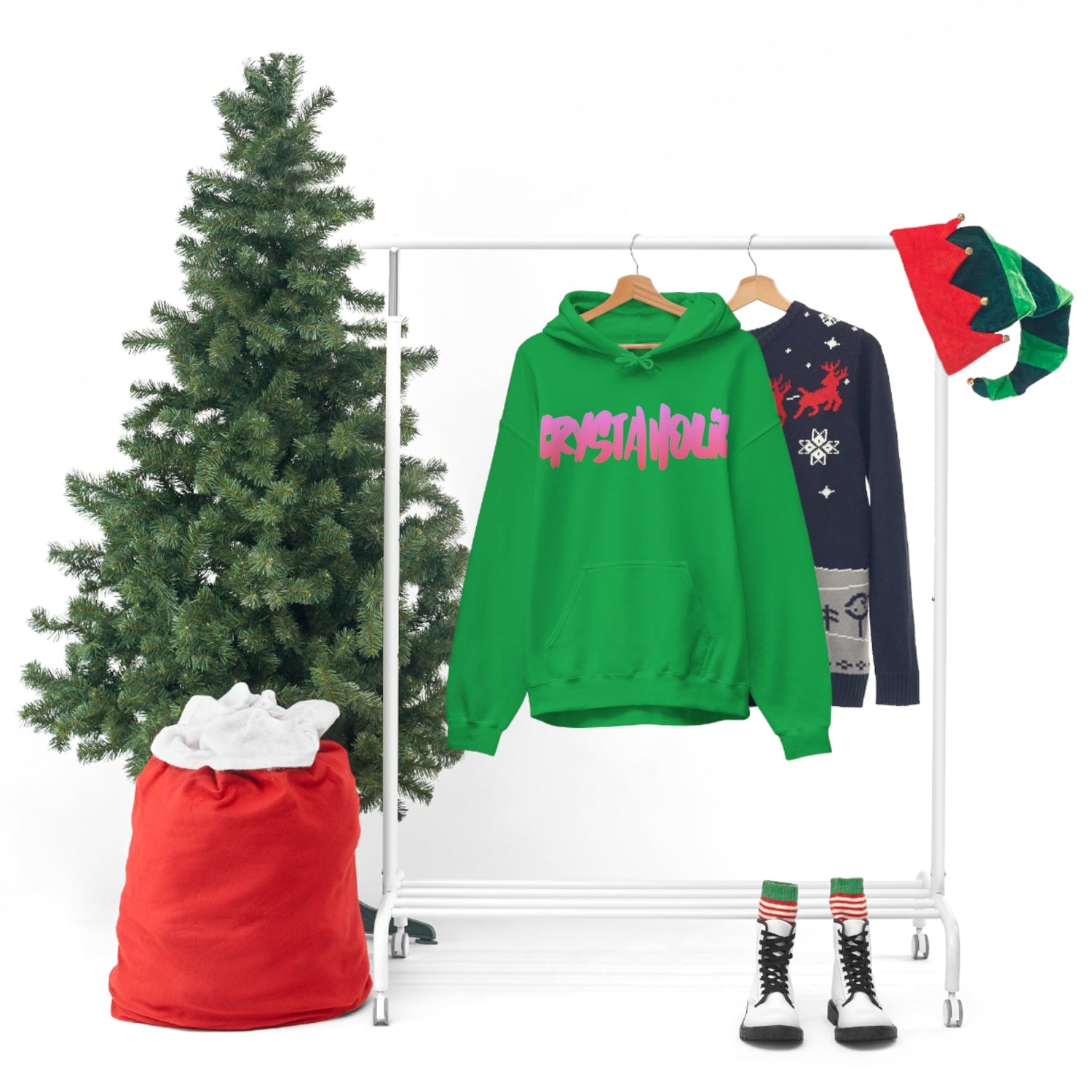 Crystaholic Unisex Heavy Blend™ Hooded Sweatshirt Daddy N Daughter Gemstones 