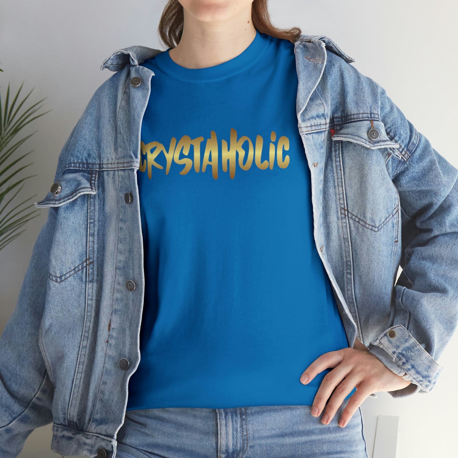 Crystaholic Unisex Heavy Cotton Tee Daddy N Daughter Gemstones 