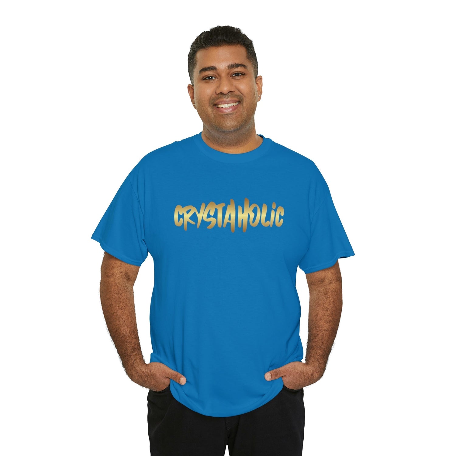 Crystaholic Unisex Heavy Cotton Tee Daddy N Daughter Gemstones 