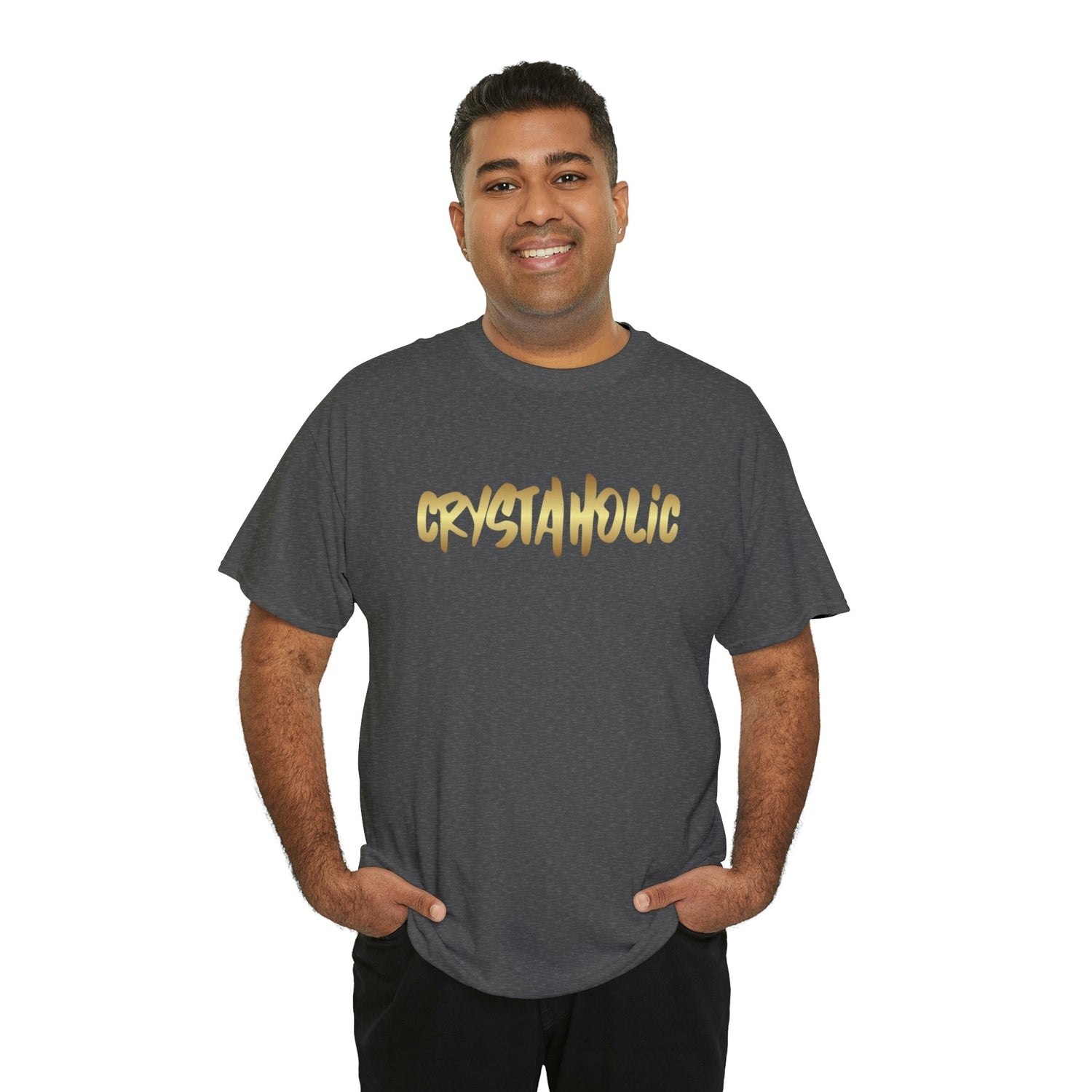 Crystaholic Unisex Heavy Cotton Tee Daddy N Daughter Gemstones 