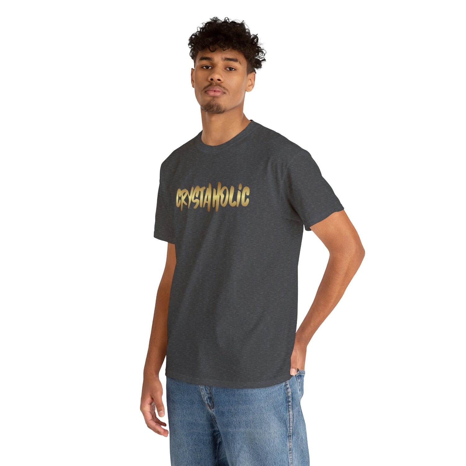 Crystaholic Unisex Heavy Cotton Tee Daddy N Daughter Gemstones 