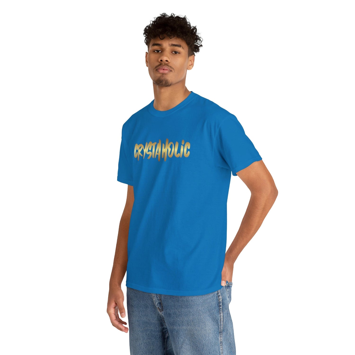 Crystaholic Unisex Heavy Cotton Tee Daddy N Daughter Gemstones 