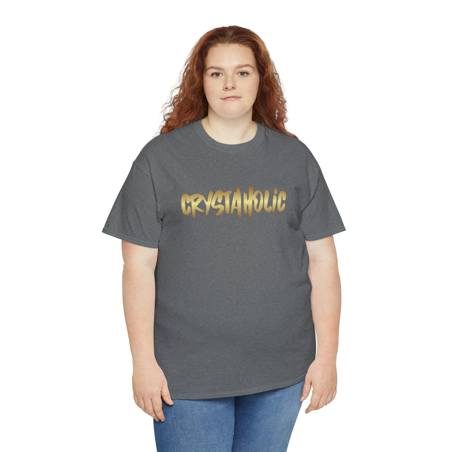 Crystaholic Unisex Heavy Cotton Tee Daddy N Daughter Gemstones 