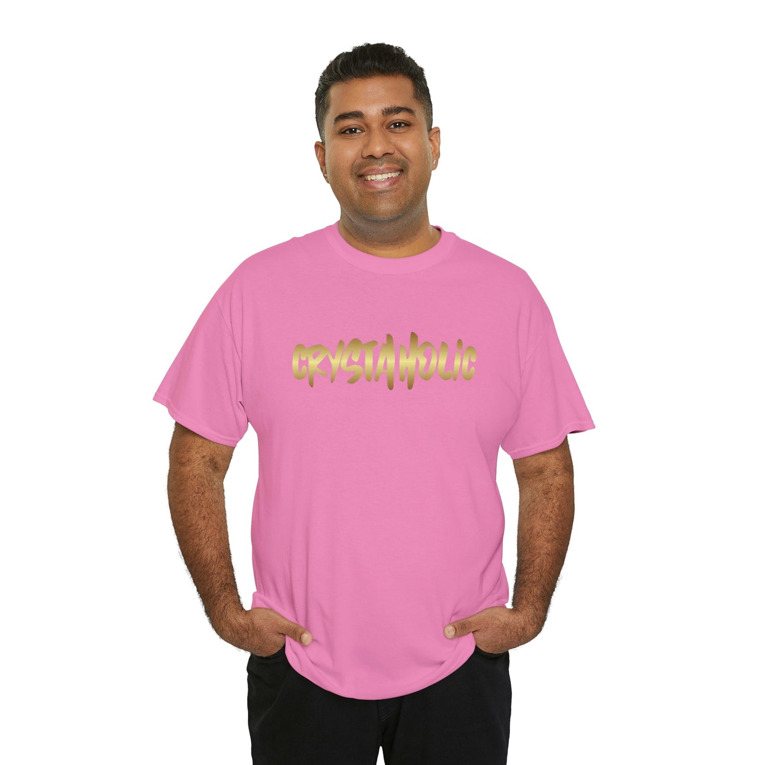Crystaholic Unisex Heavy Cotton Tee Daddy N Daughter Gemstones 