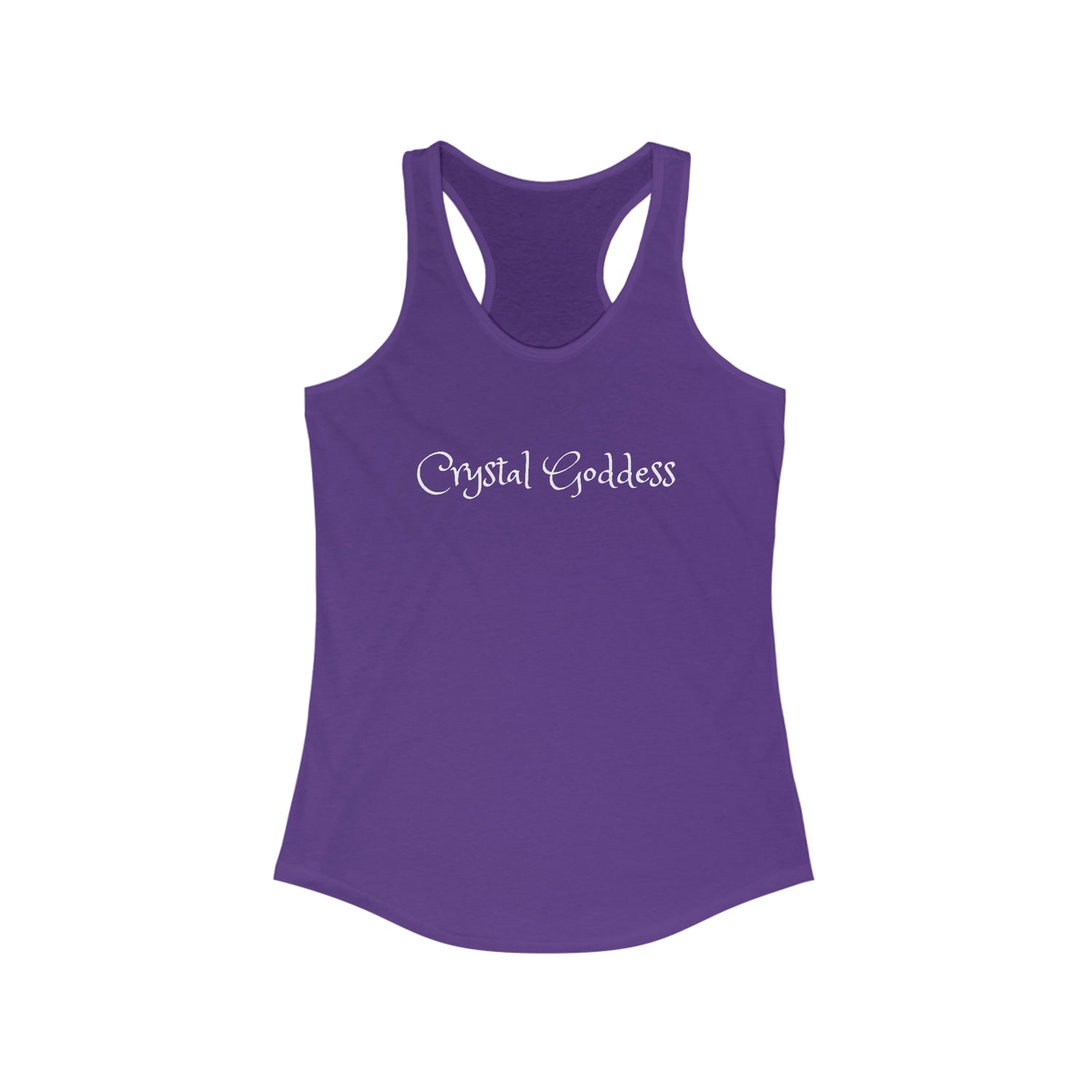 Crystal goddess Women's Ideal Racerback Tank Daddy N Daughter Gemstones 