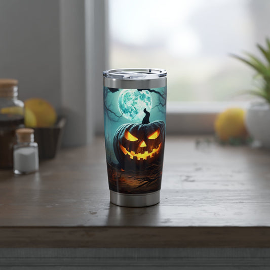 Halloween tumbler, halloween, spooky, pumpkin, Vagabond 20oz Tumbler Daddy N Daughter Gemstones 